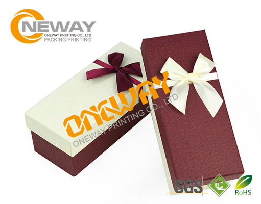 Rectangular Cardboard Custom Printed Gift Boxes Product Packaging Biodegradable