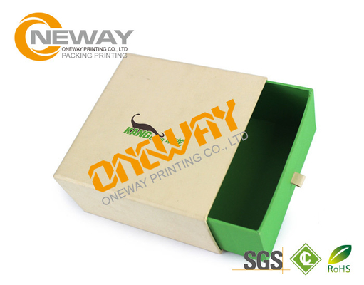 Three Pack Large General Custom Printed Gift Boxes and Packaging with Drawer