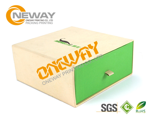 Three Pack Large General Custom Printed Gift Boxes and Packaging with Drawer