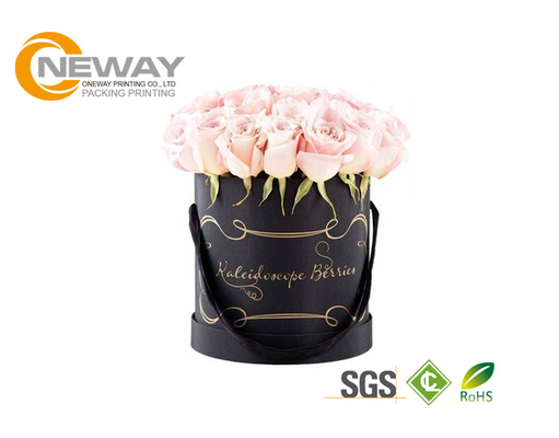 Colorful Luxury Flower Custom Printed Cardboard Boxes for Gift Flower