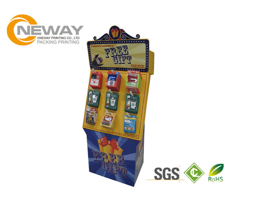 Multi Layer Retail Point Of Purchase Displays Pop Display Stand With Adjustable Height
