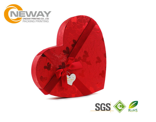 OEM Red Paper Elegant Professional Custom Gift Boxes For Wedding Flower