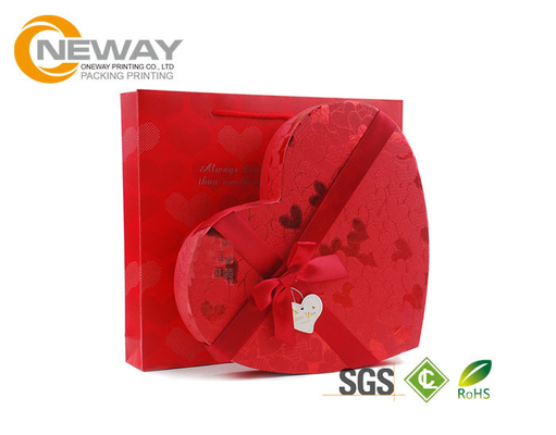 OEM Red Paper Elegant Professional Custom Gift Boxes For Wedding Flower