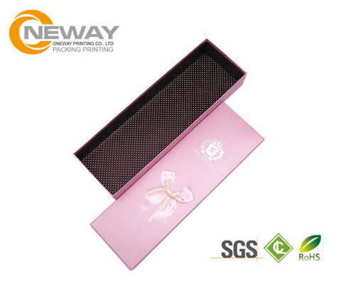 Beautiful Stylish Shine Lids Personalised Flower Gift Box By Embossing Printing