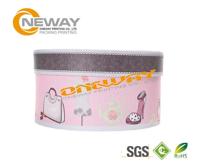 Multi - Colors Gift Paper Packing Box For Supermarket / Retail Store