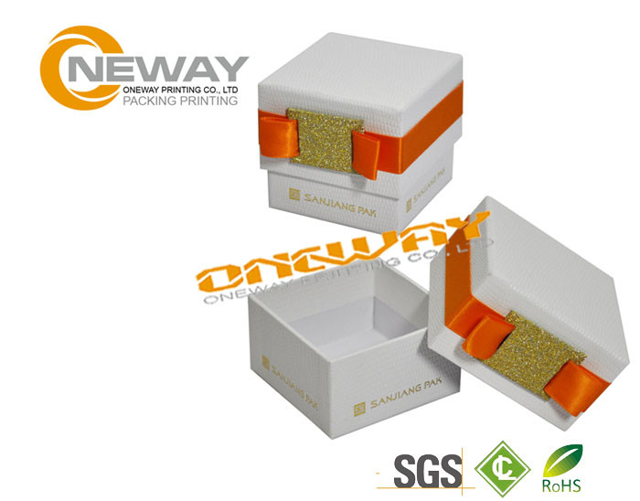 Custom Size Accepted Paper Gift Packaging Box for Nacklace / Bracelet