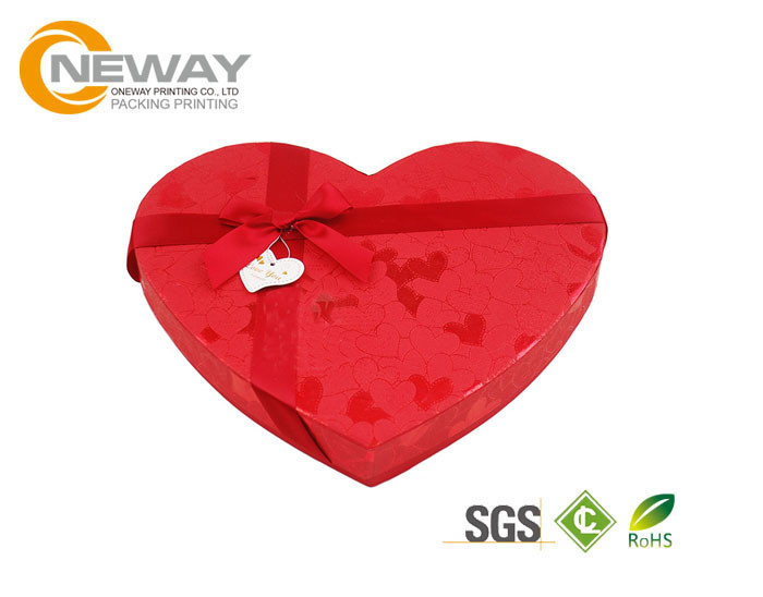 OEM Red Paper Elegant Professional Custom Gift Boxes For Wedding Flower